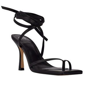 MARC FISHER Tie-Up Heeled Sandals